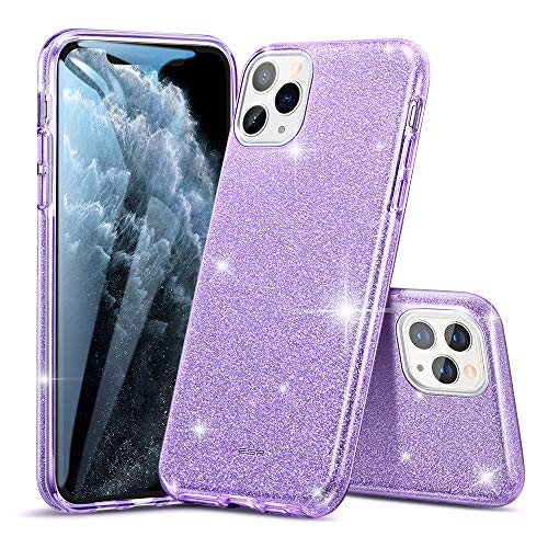 Product Cover ESR Glitter Case Compatible for iPhone 11 Pro Case, Glitter Sparkle Bling Case [Three Layer] for Women [Supports Wireless Charging] for iPhone 11 Pro 5.8