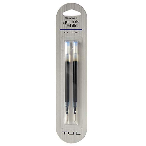 Product Cover TUL Gel Pen Refills, Medium Point, 0.7 mm, Blue Ink, Pack of 2 Refills