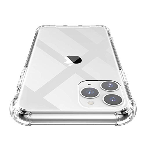 Product Cover Shamo's iPhone 11 PRO MAX Case, Crystal Clear Anti-Scratch Shock Absorption Cover, TPU Bumper with Reinforced Corners