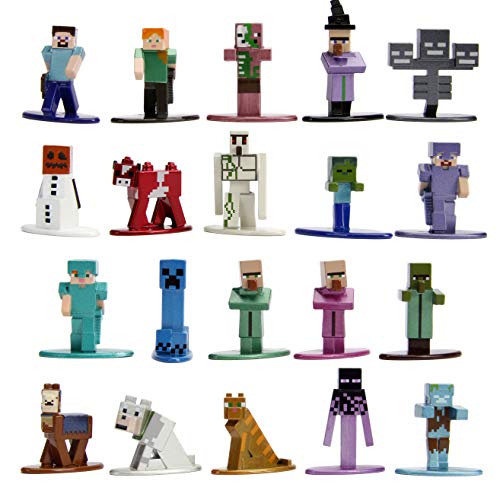 Product Cover Jada Toys Minecraft 20 Pack Wave 2 Die-Cast Figure, 1.65