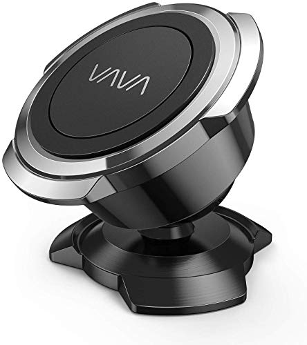 Product Cover VAVA Magnetic Phone Car Mount, Phone Holder for Car, Car Phone Mount, Cell Phone Magnet, Compatible with iPhone 11 Pro XS Max XR X 8 7 Plus Galaxy S10 5G S10+ S10e S9, Note 10, LG G8 ThinQ, Pixel 3 XL