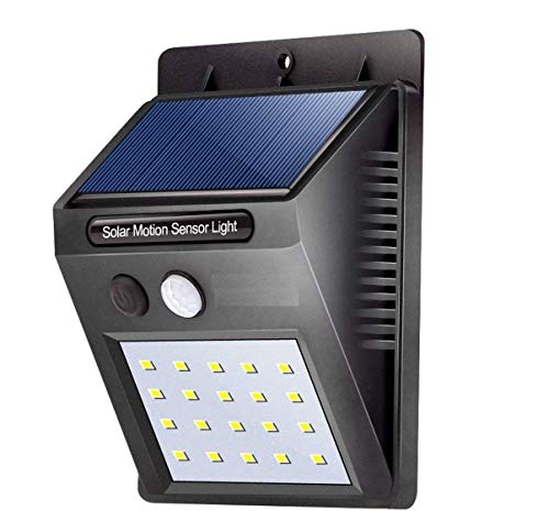 Product Cover Evaluemart Solar Wireless Security Motion Sensor LED Night Light (Black)