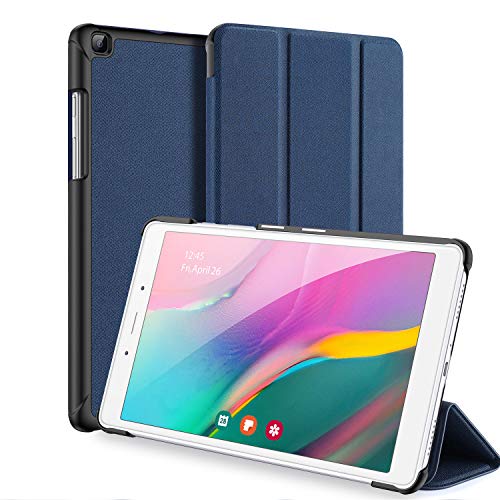 Product Cover Samsung Galaxy Tab A 8.0 2019 Case T290 / T295, DUX DUCIS Slim Magnetic Trifold Stand Cover for Samsung Galaxy Tab A 8.0 inch 2019 Tablet Model SM-T290 / SM-T295 (Blue)