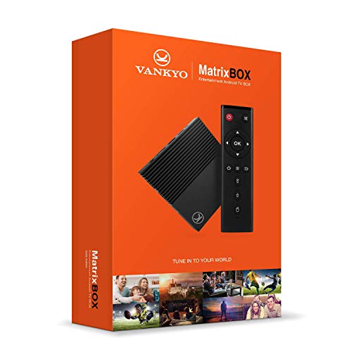 Product Cover VANKYO MatrixBox X95 Max 4K Android 9.0 TV Box, Ultra HD 4GB RAM 32GB ROM TV Streaming Player w/Amlogic S905X2 64 Bits Quad Core Processor, H.265/2.4G/5GHz WiFi/USB3.0/BT4.2 Supported
