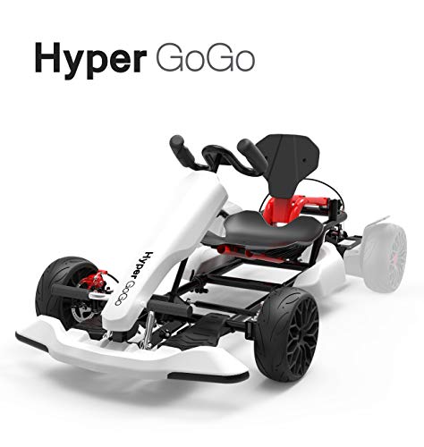 Product Cover HYPER GOGO GoKart Kit - Hoverboard Attachment - Compatible with All Hover Boards ,White
