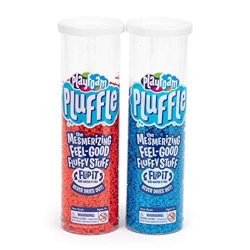 Product Cover Educational Insights Playfoam Pluffle Red/Blue 2 Pack: Non-Toxic, Never Dries Out, Sensory Play, 2.5 Oz per Tube - Perfect Stocking Stuffer