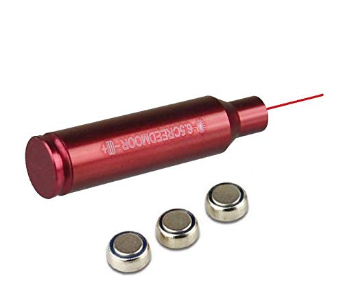 Product Cover Gotical 6.5 Creedmoor Red Laser Bore Sighter, Boresighter Anodized Red Battery Included Cartridge Bore Sight