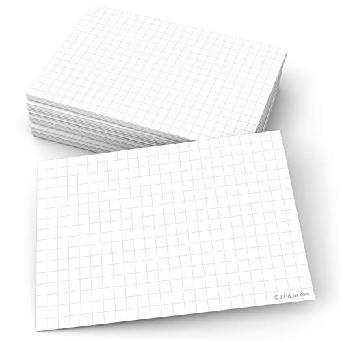 Product Cover 321Done Grid Index Cards (Set of 50) 4