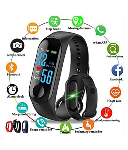 Product Cover Figment Smart Band Fitness Tracker Watch Heart Rate with Activity Tracker Waterproof Body Functions Like Steps Counter, Calorie Counter, Blood Pressure, Heart Rate Monitor OLED Touchscreen