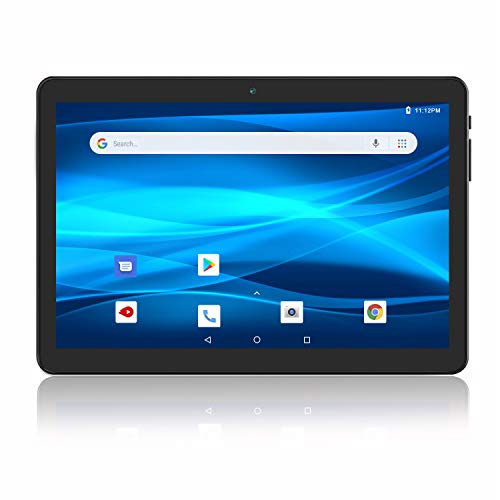 Product Cover Android Tablet 10 Inch, 3G Phablet, Android 9.0 Tablets, 32GB Storage, GMS Certified, Dual SIM Card Slot and Cameras, 2.4G WiFi, Bluetooth - Black