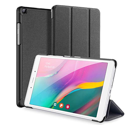 Product Cover Samsung Galaxy Tab A 8.0 2019 Case T290 / T295, DUX DUCIS Slim Magnetic Trifold Stand Cover for Samsung Galaxy Tab A 8.0 inch 2019 Tablet Model SM-T290 / SM-T295 (Black)