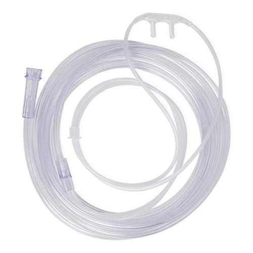 Product Cover Soft-Touch Nasal Cannula - 7' Adult Oxygen Tubing Standard Connectors (5 Tubes)