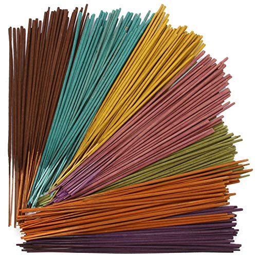 Product Cover Hosley 160 Pack Assorted Incense Sticks 40 Sticks Each of Warm Spice, Earth and 2 Additional Random Grab Bag Fragrances Ideal for Home Meditation Aromatherapy O5