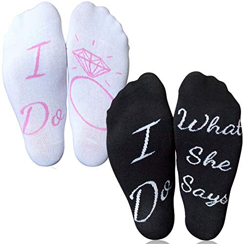 Product Cover I DO Socks Gift set novelty Marriage Newlywed gifts Bachelorette