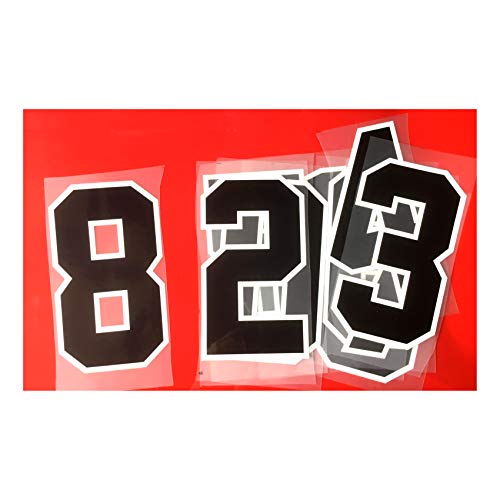 Product Cover Two Colors Jersey Numbers Kit(0-9),8