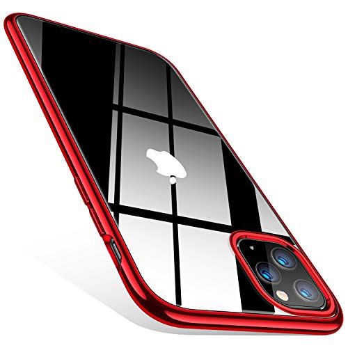 Product Cover TORRAS iPhone 11 Pro Max Case, Ultra-Thin Slim Fit Soft Silicone TPU Cover Case Compatible with iPhone 11 Pro Max Case 6.5 inch (2019), Red