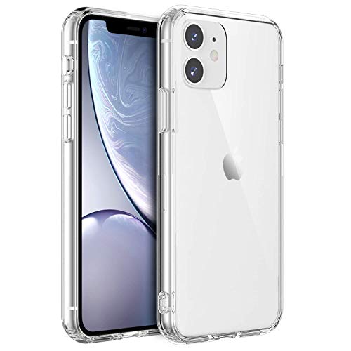 Product Cover Shamo's Compatible with iPhone 11 Case, Clear iPhone 11 Cases Shock Absorption with TPU Silicone Bumpers Anti-Scratch Cover, HD Clear Transparent for iPhone 11 6.1 inch (Clear)
