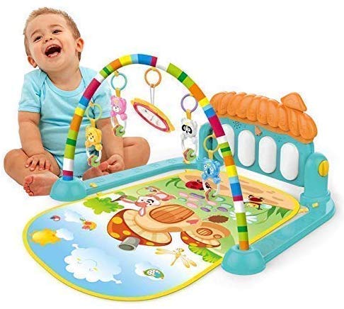 Product Cover eErlik Kick and Play Musical Keyboard Piano Baby Mat Gym and Fitness Rack (Multicolour)