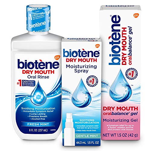 Product Cover Biotène Dry Mouth Management Rinse, Spray, Gel Kit