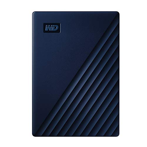 Product Cover WD 4TB My Passport for Mac Portable External Hard Drive - Blue, USB-C/USB-A - WDBA2F0040BBL-WESN
