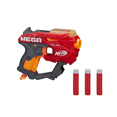 Product Cover NERF Mega Talon Blaster -- Includes 3 Official Accustrike Mega Darts -- for Kids, Teens, Adults