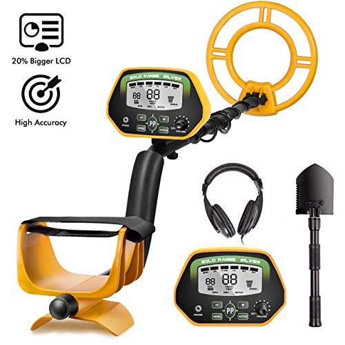 Product Cover RM RICOMAX Professional Metal Detector GC-1037【Disc & Notch & Pinpoint Modes】 Metal Detector Waterproof IP68 with High Accuracy【Advanced DSP Chip】 Metal Detectors for Adults with Headphones