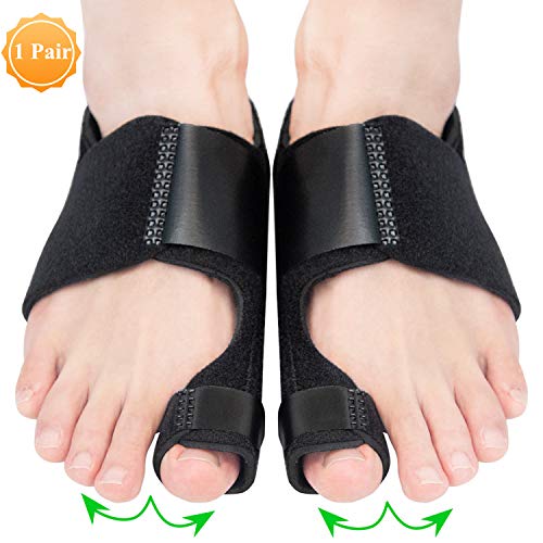 Product Cover Bunions Corrector, Orthopedic Bunion Splint, Big Toe Separator Pain Relief, Hammer Toe, Hallux Valgus, Toe Joint Pain Relief Aid for Men & Women