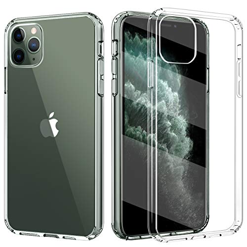 Product Cover TiMOVO Compatible with iPhone 11 Pro Case, Hybrid PC Hard Panel TPU Bumper Anti-Scratch Shockproof Slim Cover for Apple iPhone 11Pro 5.8 inch 2019 - Clear
