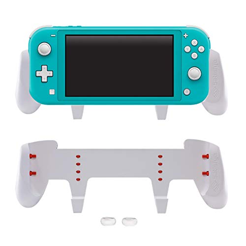 Product Cover Satisfye - New SwitchGrip Lite, Accessories Compatible with Nintendo Switch Lite - Comfortable & Ergonomic Switch Grip, Joy Con & Switch Control. #1 Switch Accessories for Gamers. BONUS: 2 Thumbsticks