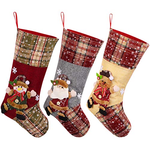 Product Cover Toyvian Christmas Stocking,Big Xmas Stockings Decoration,18.7