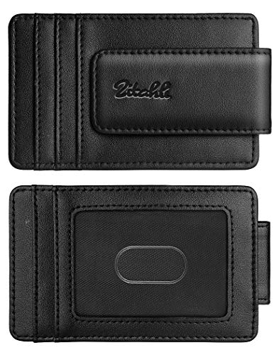 Product Cover Money Clip Wallet For Men,Front Pocket Card Holder Slim Wallet With Strong Magnetic,RFID Blocking&Anti-magnetic