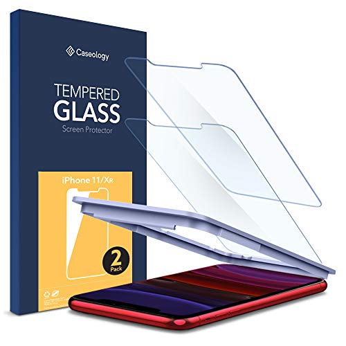 Product Cover Caseology Tempered Glass for Apple iPhone 11 Screen Protector (2019) and iPhone XR (2018) - 2 Pack