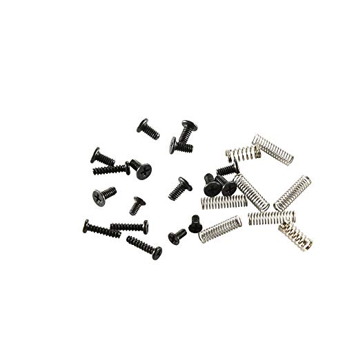 Product Cover CM Replacement Screws Set Button Spring Set Repair Kit Replacement Set for Nintendo Switch Console, Joy-CON Controller