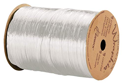 Product Cover Pearlized White Wraphia Ribbon 1/4