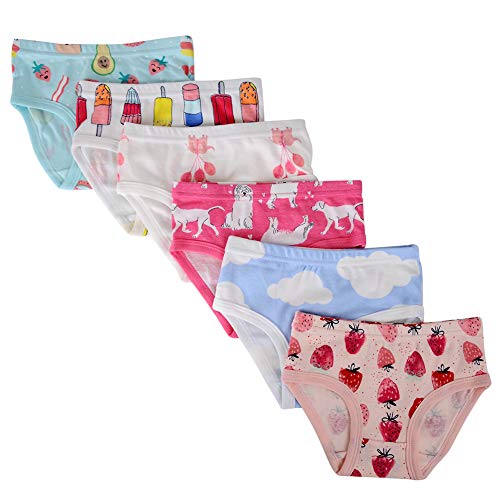 Product Cover Closecret Kids Series Baby Soft Cotton Panties Little Girls' Assorted Briefs(Pack of 6)