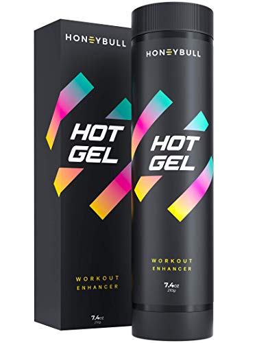 Product Cover HoneyBull Sweat Gel (7.7 oz) Topical Cream to Sweat More at Gym & Working Out