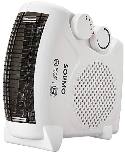 Product Cover Amazon Brand - Solimo 2000-Watt Room Heater (White, Ideal for small to medium room/area)