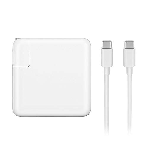 Product Cover Runpower 87W USB C Power Adapter Charger for MacBook Pro 15 Inch Laptop,with USB-C to USB-C Charge Cable