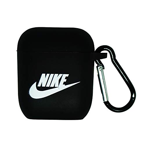 Product Cover Airpod Case Compatible Full Protective Luxury Hard Case Premium Quality Silicone TPU 2019 Free Standing Fashion Headphones Designer Hypebeast Inspired (b-Nike)