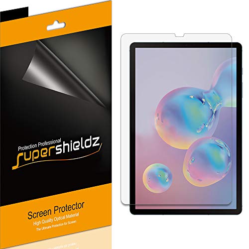 Product Cover Supershieldz (3 Pack) for Samsung Galaxy Tab S6 (10.5 inch) Screen Protector, High Definition Clear Shield (PET)