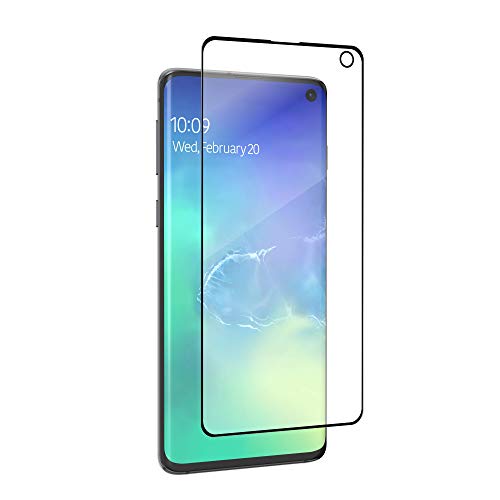 Product Cover ZAGG Invisbleshield Glass Fusion Visionguard - Extreme Hybrid Glass Protection + Harmful Blue Light Filter - Screen Protector - Made for Samsung Galaxy S10