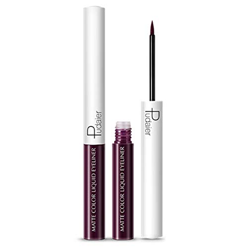 Product Cover Pudaier Eyeliners,Eye liners Waterproof Long Lasting Smudge Resistant Eye Liner Pencil 15# Purple