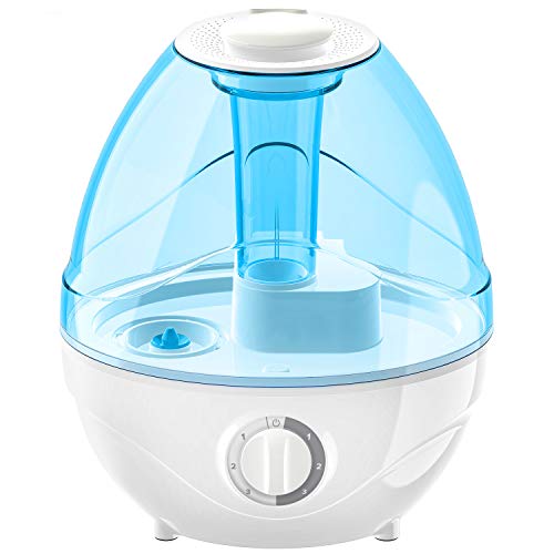 Product Cover LEVOIT Humidifiers for Bedroom, 2.4L Ultrasonic Cool Mist Humidifier for Babies (BPA Free), Air Humidifier for Large Room, Whisper Quiet Operation, Auto Shut-Off and Night Light, Lasts up to 24 Hours