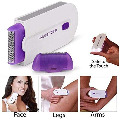 Product Cover Finishing Touch Rechargeable Instant Painless Facial Body Hair Remover Trimmer Shaver For Women | Trimmer For Men