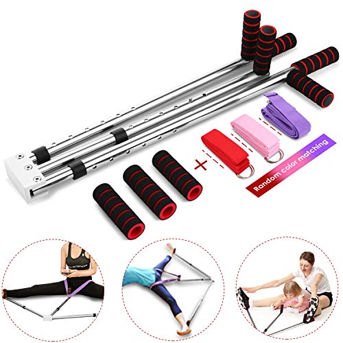 Product Cover emdaot Leg Stretcher 3 Bar Leg Split Stretching Machine Martial Arts Yoga Flexibility Training