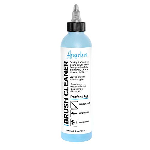 Product Cover Angelus Brush Cleaner for Airbrushes Paint Brushes, Painting Tools, Art Accessories 8oz