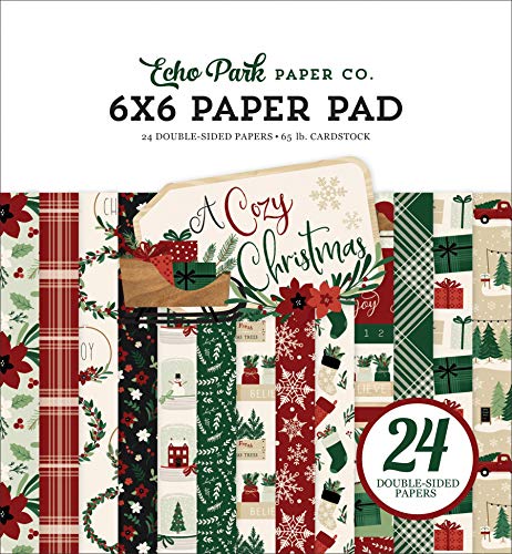 Product Cover Echo Park Paper Company ACC189023 Paper, red, Green, Black, Cream, Woodgrain