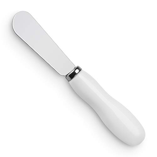 Product Cover Sweese Butter Spreader Knife, 18/10 Stainless Steel - Porcelain Handle - Set of 1