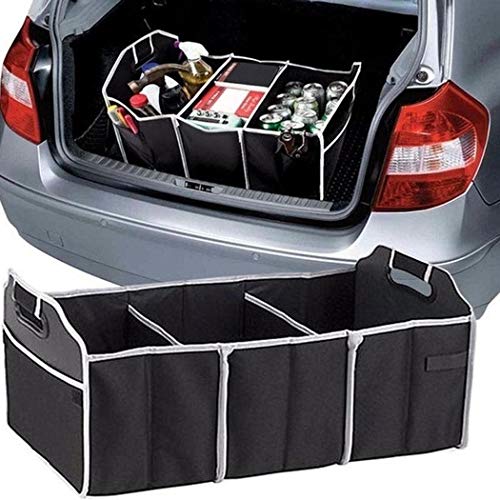 Product Cover HOTUEEN Durable Portable Folding Multifunctional Car Trunk Storage Box Shelf Baskets