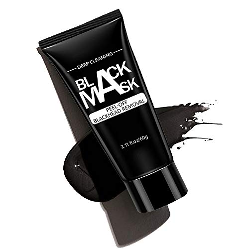 Product Cover Blackhead Remover Mask, Purifying Black Peel off Charcoal Mask, Pore Removal Peel off Mask Blackhead Acne Black Mud Facial Mask